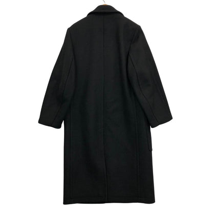 美品◆アミ アレクサンドル マテュッシ 17AW チェスターコート ウール ブラック メンズ  サイズ46 AMI Alexandre Mattiussi 【AFA17】