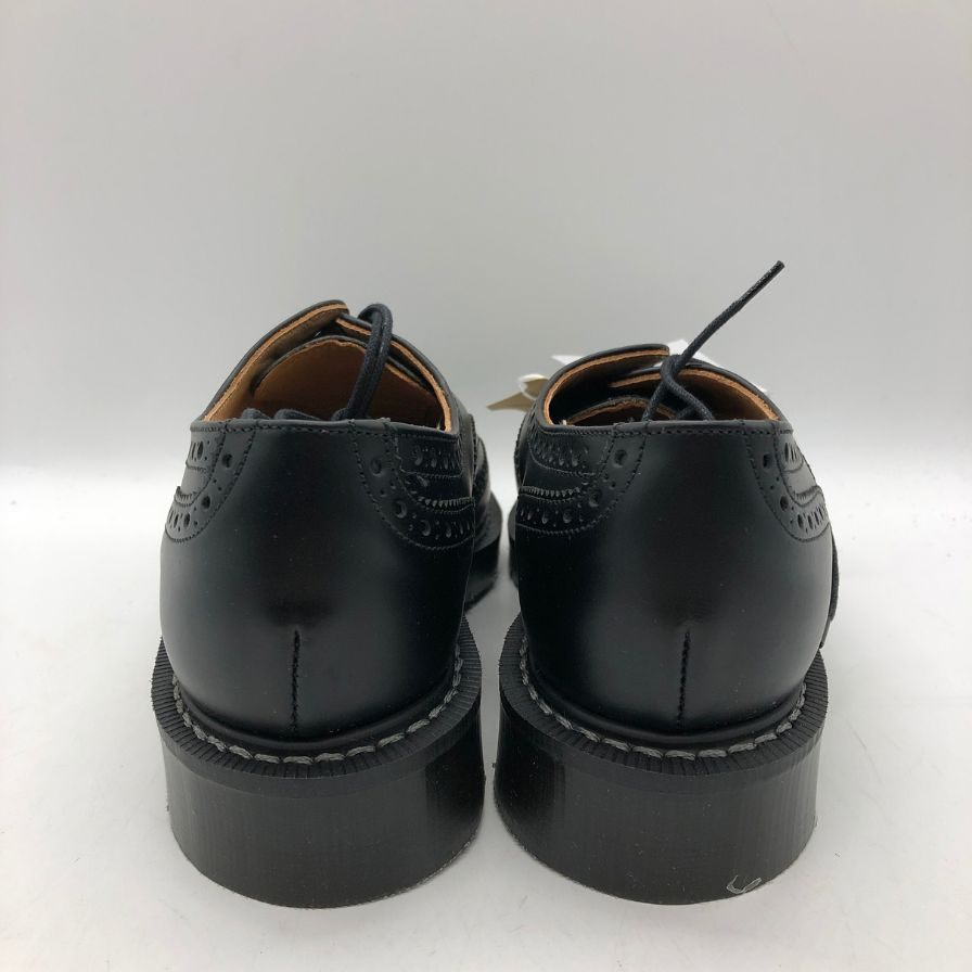 ソロヴェアー レザーシューズ フルブローグ ブラック メンズ サイズ6 SOLOVAIR 約25.0cm【AFD9-2】