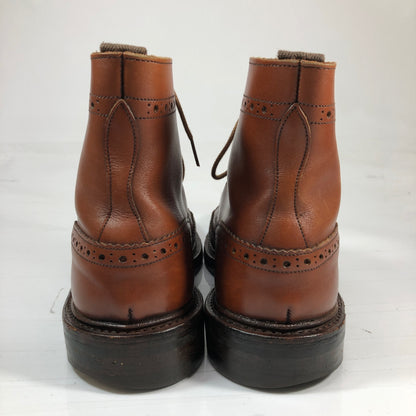 トリッカーズ カントリーブーツ モールトン M2508 ダークブラウン サイズ8.5 メンズ TRICKERS MALTON 約27.0cm【AFD3】