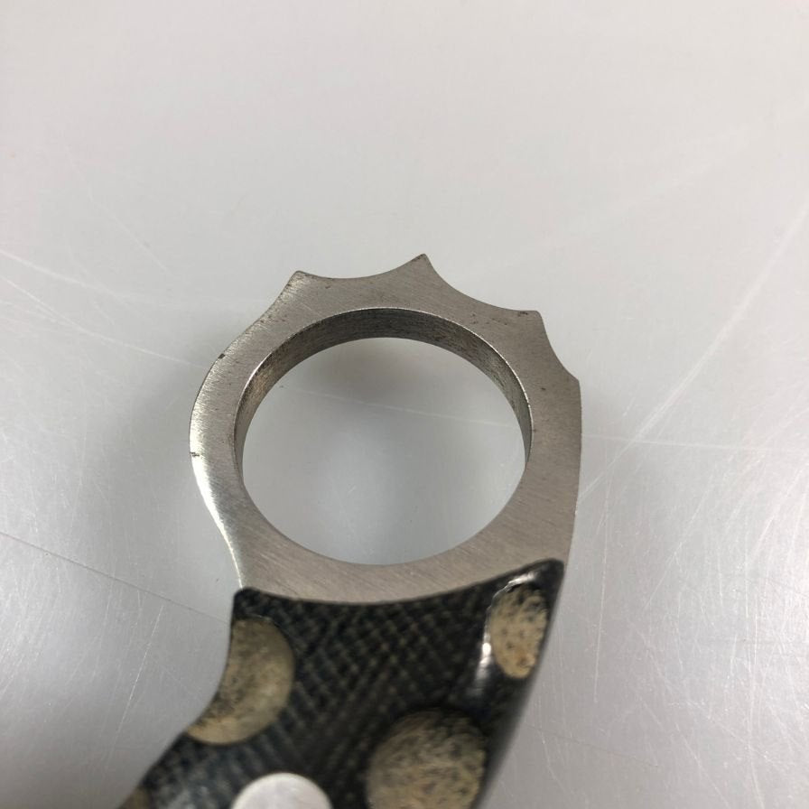 バークリバーナイブス カランビットナイフ USA製 シルバー系 BARK RIVER KNIVES【AFI16】【中古】