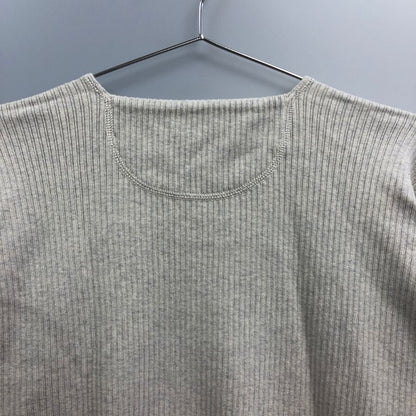 中古◆オールドホームステッダー クルーネック カットソー Ｔシャツ アイボリー メンズ サイズ44 olde homesteader 【AFB6】