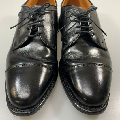 アレンエドモンズ ストレートチップ ダービー メンズ ブラック サイズUS7.5D Allen Edmonds ビジネスシューズ 約25.5cm【LA】【中古】