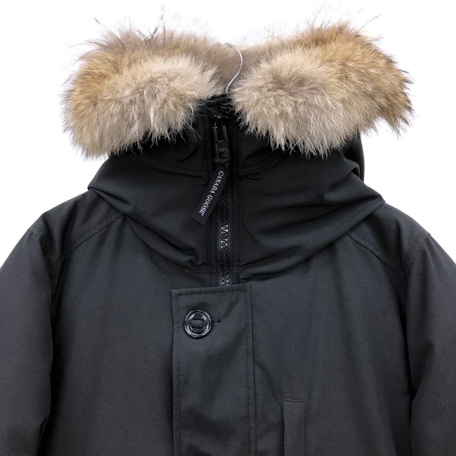 美品◆カナダグース ダウンジャケット ジャスパー 3438JM サイズM メンズ ブラック CANADAGOOSE 【AFB21】