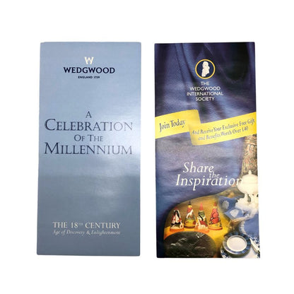ウェッジウッド ペア カップ&ソーサー ミレニアムコレクション 21世紀 1999年 WEDGWOOD【AFI22】【中古】