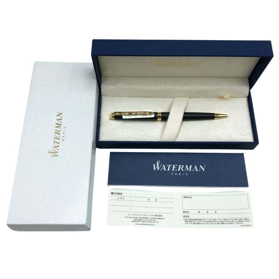 ウォーターマン ボールペン メトロポリタン エッセンシャル マットブラックCT WATERMAN【AFI18】