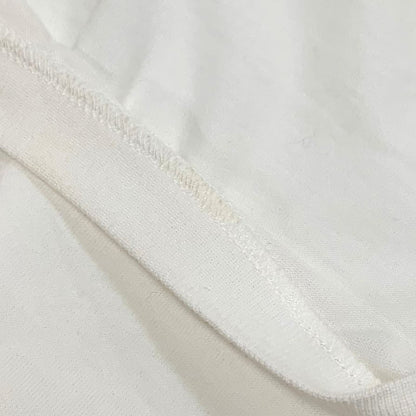 美品◆ドルチェ&ガッバーナ  Tシャツ ロゴ ラインストーン レデイース サイズ40 ホワイト D&G DOLCE&GABBANA 【AFB26】