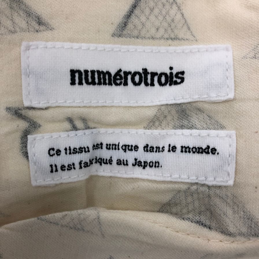 ヌメロトワ デニムパンツ ホワイト メンズ サイズ 2 numerotrois 【AFB30】