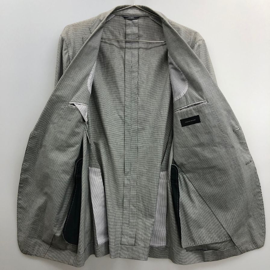 中古◆ジョゼフ オム 2B コットン ジャケット サイドベンツ メンズ サイズ48 グレー系 JOSEPH HOMME 【AFB8】