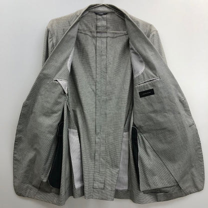 中古◆ジョゼフ オム 2B コットン ジャケット サイドベンツ メンズ サイズ48 グレー系 JOSEPH HOMME 【AFB8】