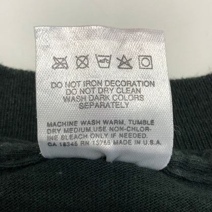 中古◆フルーツオブザルーム 半袖Tシャツ 90S ダックスフンド USA製 ブラック メンズ サイズL FRUIT OF THE LOOM 【AFB43】
