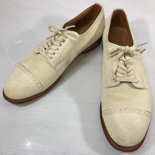 ヒロシツボウチ キャップトゥダービー ホワイトバックス サイズ6  HIROSHI TSUBOUCHI 約24.5cm【YB5】