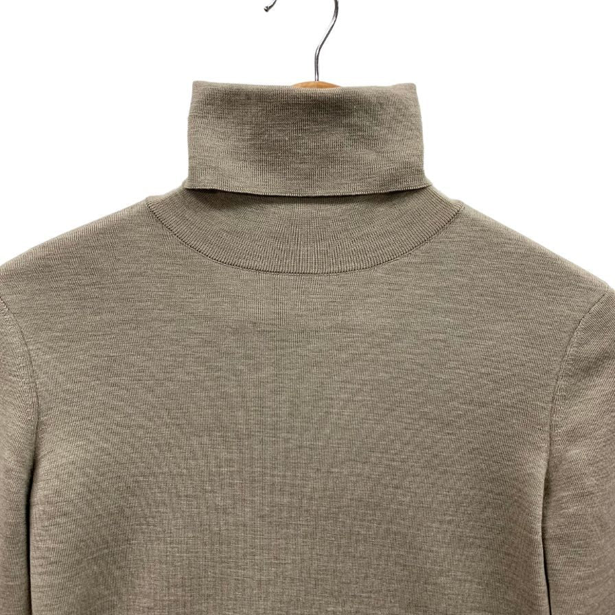 極美品◆フォクシー ニットセーター 39116 タートルネック レディース サイズ38 グレー系 FOXEY 【AFB22】
