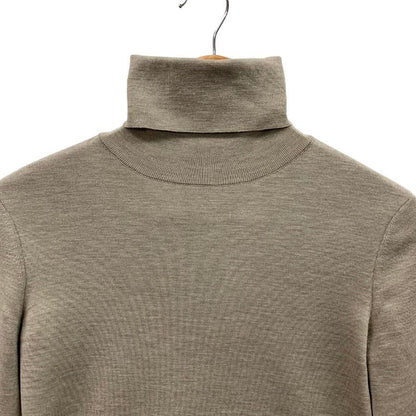 極美品◆フォクシー ニットセーター 39116 タートルネック レディース サイズ38 グレー系 FOXEY 【AFB22】