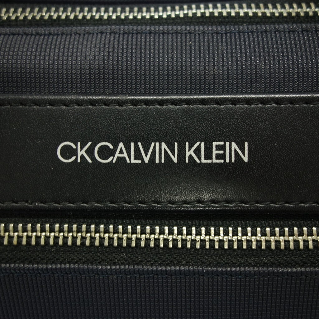 中古◆カルバンクライン ビジネスバッグ 828511 イーブン A4 ネイビー メンズ CK CALVIN KLEIN【AFE4】