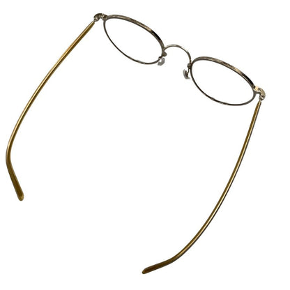 美品◆オリバーピープルズ メガネ 47 22 143 OP-78 S クリア系 度入り ユニセックス OLIVER PEOPLES【AFI10】