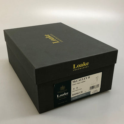 ローク オールドマンズテイラー別注 マッコーリー サイドゴアブーツ ブラック サイズUK5 Loake 約24.0cm【AFD15】