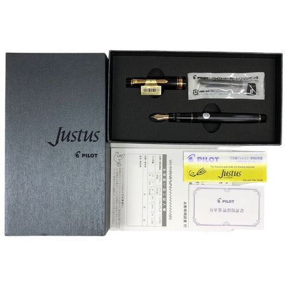 パイロット 万年筆 Justus95 ペン先14K FJ-3MR-NB-F ブラック PILOT【AFI21】