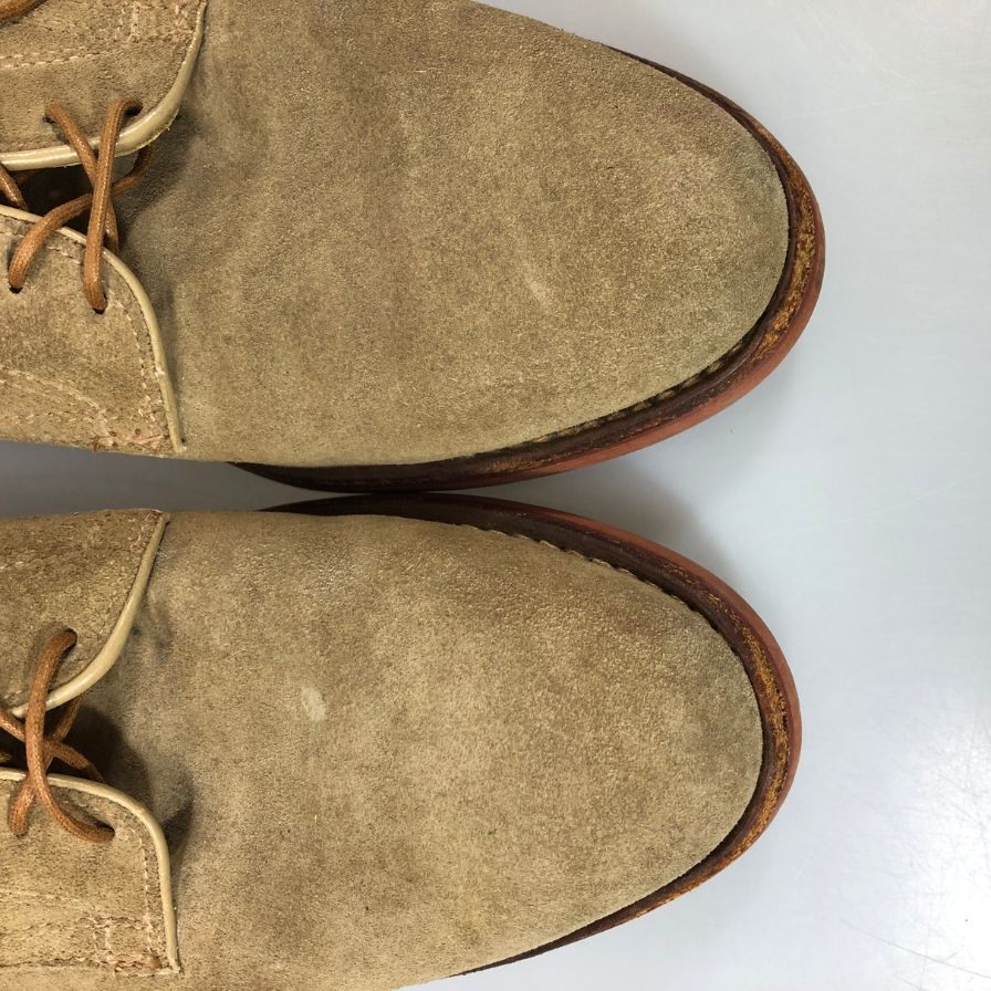 ブルックスブラザーズ レザーシューズ ウォークオーバー別注 プレーントゥ スエード サイズUS9.5D Brooks Brothers 約27.5cm【AFC5】