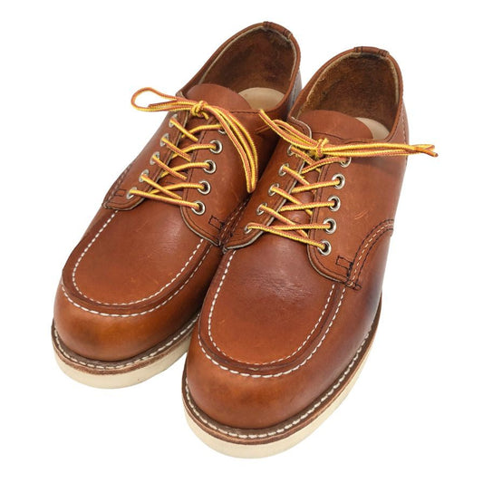 レッドウィング ブーツ クラシックモック オックスフォード 8092 ブラウン サイズ8.5D Red Wing Classic Moc Oxford ブーツ 約26.5cm【LA】【中古】