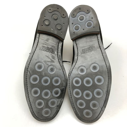 クロケット&ジョーンズ  チャッカブーツ CHERTSEY スエード サイズ8.5 メンズ ブラック CROCKETT&JONES ブーツ 約27.0cm【LA】【中古】