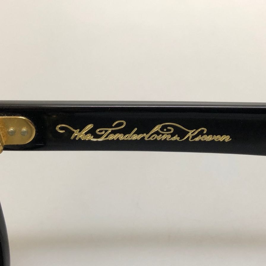 白山眼鏡店 × テンダーロイン   IN THE WIND  ブラックフレーム 度付きメガネ HAKUSAN MEGANE  TENDERLOIN【AFI14】