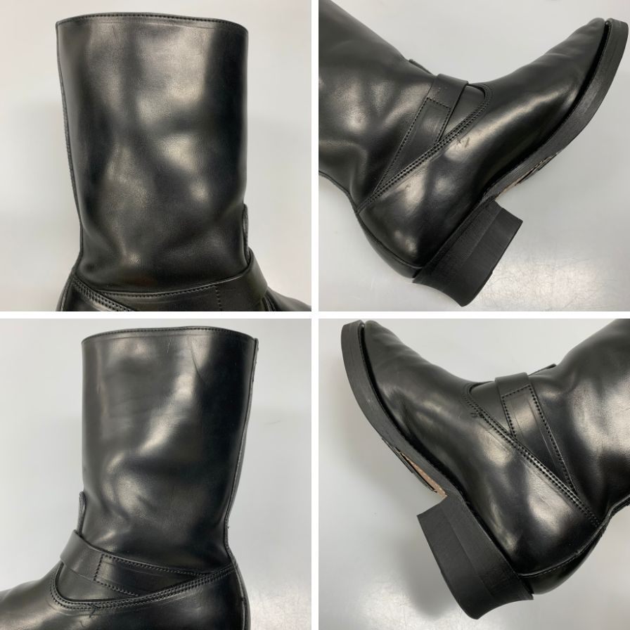 アトラクションズ  ビルトバック エンジニアブーツ 603 レザー ブラック メンズ サイズ8.5 ATTRACTIONS BILTBUCK THE PIONEER GUIDI HORSEBUTT 約26.5cm【AFD4】