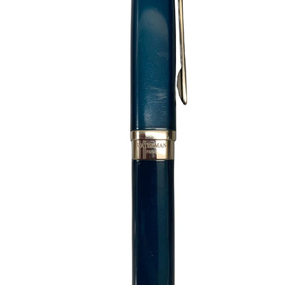 美品◆ウォーターマン ローラーボールペン エクセプション ブルーラッカー WATERMAN【AFI23】