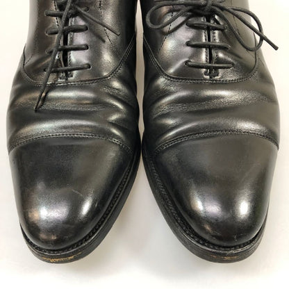 ジョンロブ レザーシューズ ストレートチップ シティ2 7000ラスト カーフ メンズ ブラック サイズUK7E JOHN LOBB ビジネスシューズ 約25.5cm【LA】【中古】