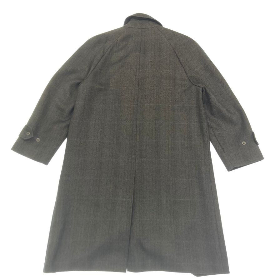 Used ◆ Gieves &amp; Hawkes Baru Color Coat Cashmere Blend Wool Men's Charcoal Gray Size M Equivalent Gieves&amp;Hawkes [AFB16] 