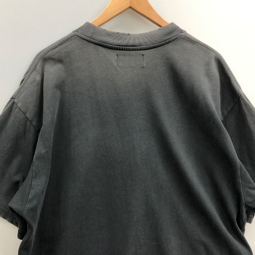美品◆リプレゼント Tシャツ シャーク ダメージ加工 メンズ サイズXL ブラック REPRESENT 【AFB24】