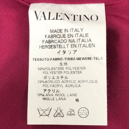 中古◆レッドヴァレンティノ ダブルショート ジャケット レディース 紫 サイズFREE RED VALENTINO 【AFB36】