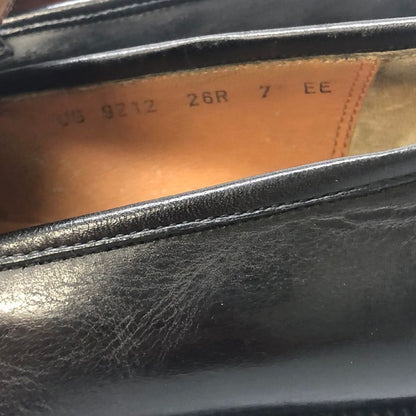 サルバトーレ フェラガモ スリッポン キャップトゥ ブラック サイズ26R メンズ Salvatore Ferragamo 約26.0cm【AFC28】