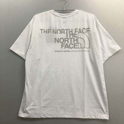 美品◆ノースフェイス NT32585 ロゴ Tシャツ ホワイト メンズ サイズXL THE NORTH FACE 【AFB19】