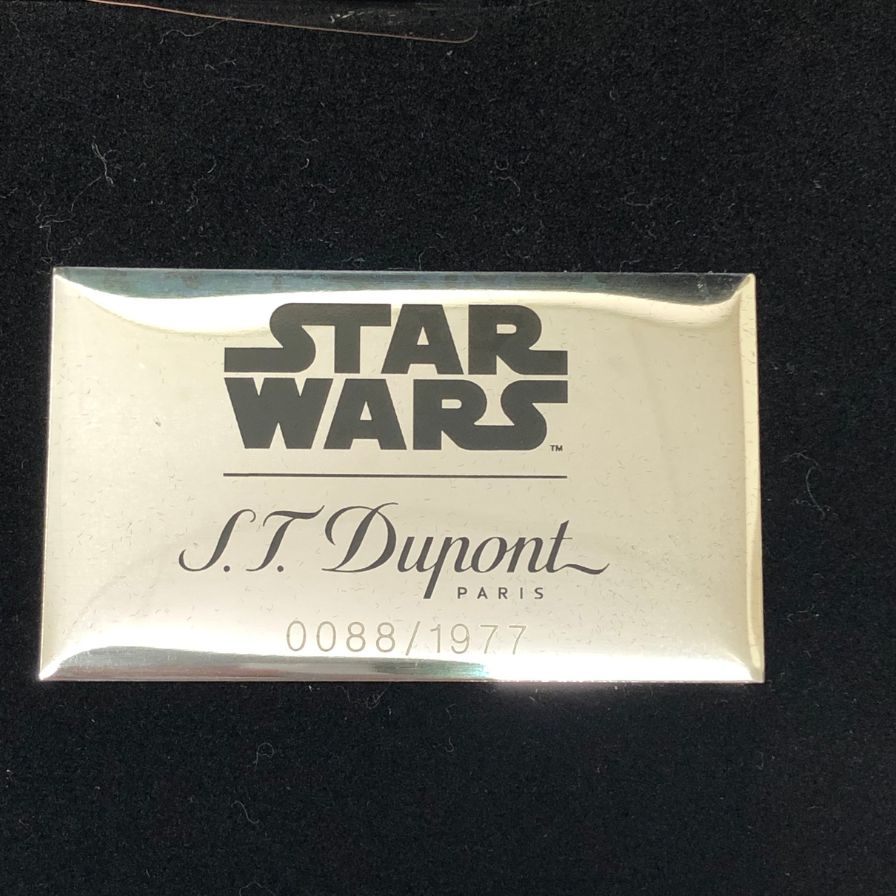 デュポン スターウォーズ ボールペン ツイスト式 リミテッドエディション タイファイター PVD加工 世界1977本限定 255683 ブラック S.T. Dupont【AFI29】
