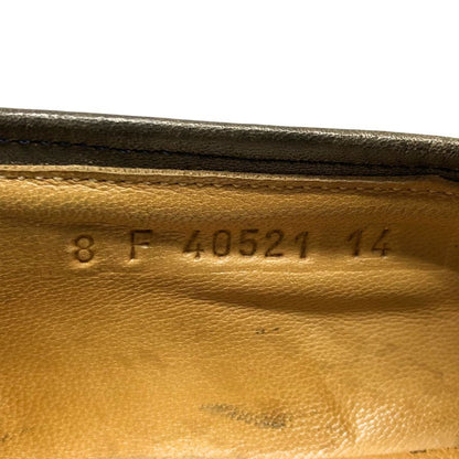パラブーツ ローファー ランス レザー ブラック サイズ8 メンズ PARABOOT REIMS ローファー 約26.5cm【LA】【中古】
