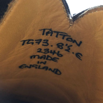 ガジアーノ&ガーリング レザーシューズ サイドエラスティック メンズ ブラウン サイズ8.5 GAZIANO&GIRLING 約27.0cm【AFC30】