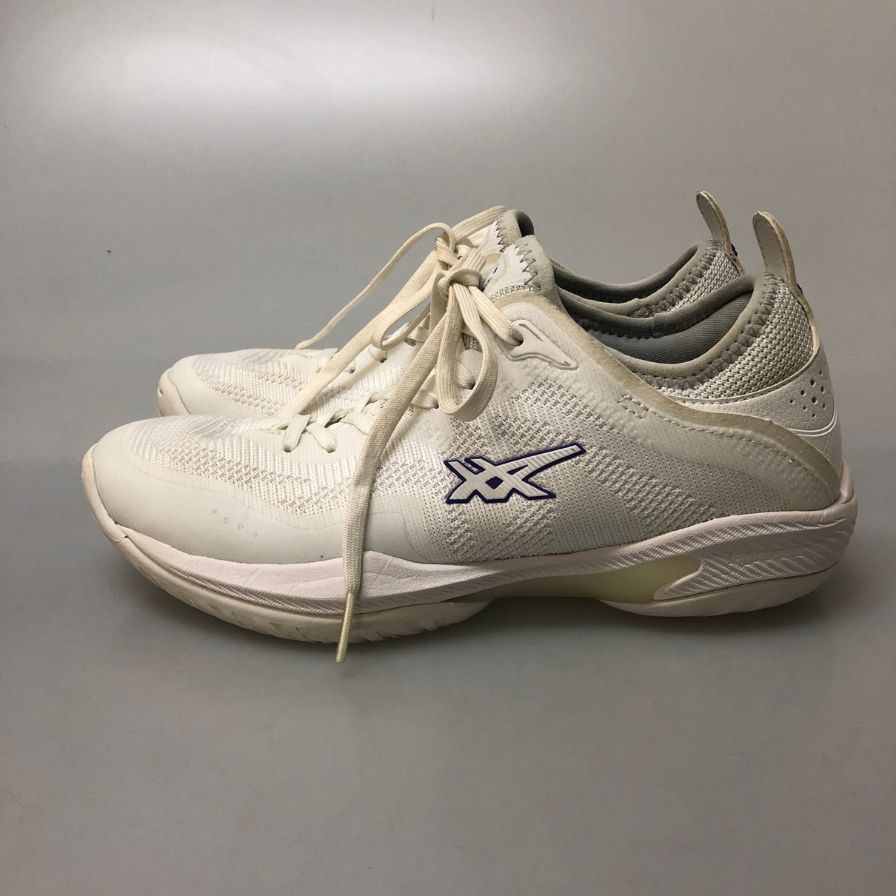 アシックス スニーカー バッシュ GLIDE NOVA FF２ホワイト レディース サイズ24 ASICS【AFD2】【中古】