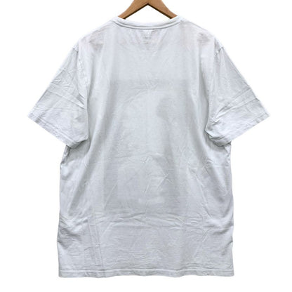 中古◆ニールバレット Tシャツ 20AW Hybrid Mohawk God TEE PBJT793B-P508S メンズ サイズXL ホワイト Neil Barrett 【AFB15】