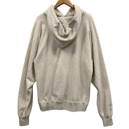 美品◆セントマイケル ロゴ パーカー 21AW サイズXL メンズ グレー SAINT MICHAEL 【AFB19】
