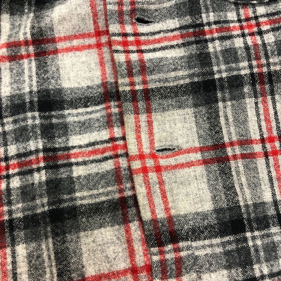 中古■ペンドルトン 50S チェックシャツ オープンカラー USA製 総柄 メンズ サイズM PENDLETON 【AFB38】