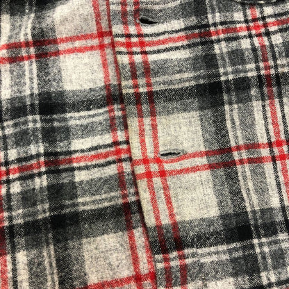 中古■ペンドルトン 50S チェックシャツ オープンカラー USA製 総柄 メンズ サイズM PENDLETON 【AFB38】