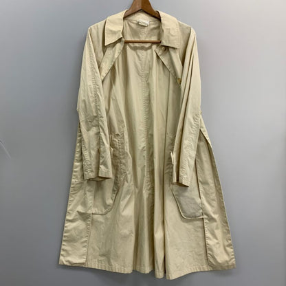 中古◆アニエスベー トレンチコート 90年代 フランス製 ベージュ系 サイズS程度 agnes b. 【AFB32】