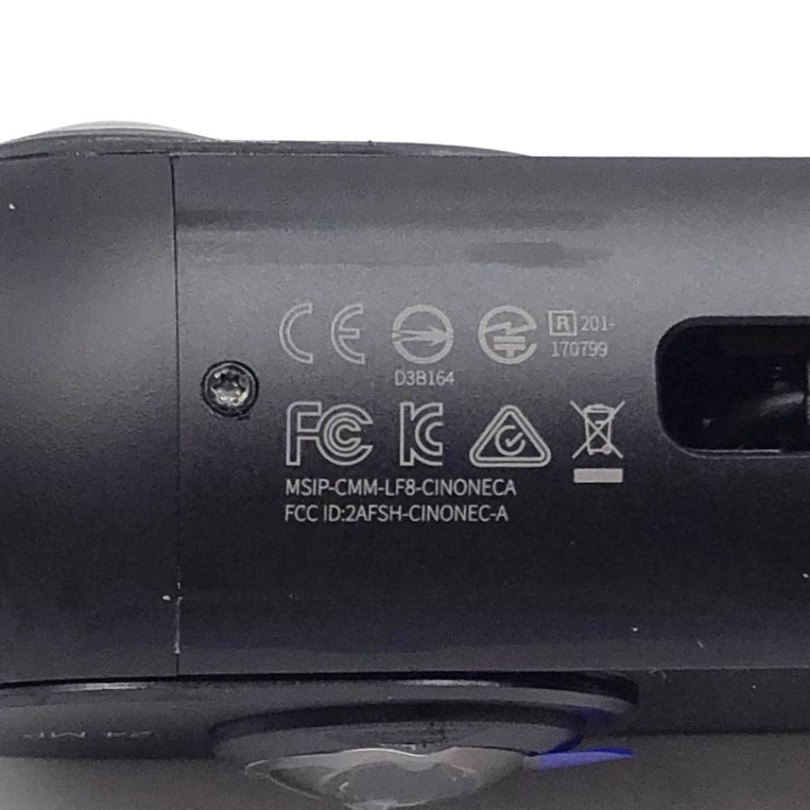 インスタ360 ウェアラブルカメラ 360度 全天球 VR アクションカメラ 2018年製 ブラック ユニセックス INSTA360 ONE【AFI21】【中古】