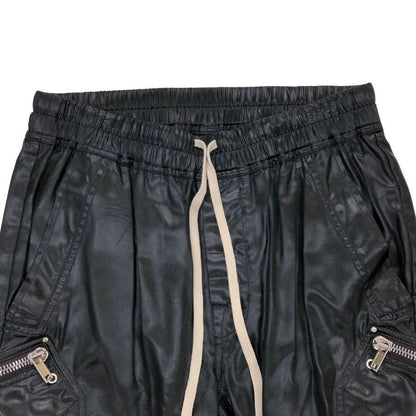 リックオウエンス 20FW ジョガーパンツ レザー ブラック レディース サイズ40 RP20F2306-QLX Rick Owens 【AFB34】