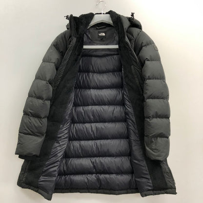 中古◆ノースフェイス ホワイトレーベル フーディー ダウンジャケット PL-10-1A ブラック レディース サイズ90  THE NORTH FACE 【AFA18】