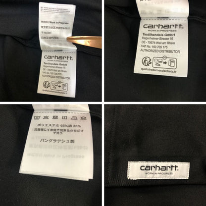 美品◆カーハート マスター ワークシャツ ブラック メンズ サイズL Carhartt WIP 【AFB6】