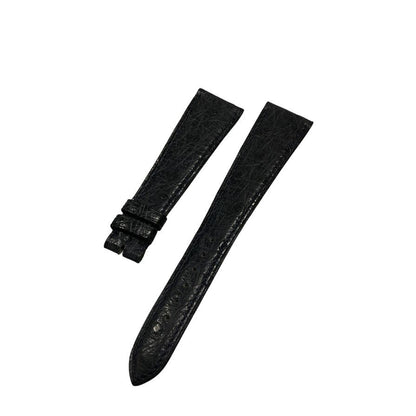 カミーユフォルネ 腕時計用レザーベルト オーストリッチ 20mm14mm グレー系 尾錠バネ棒無し Camille Fourne【AFI10】
