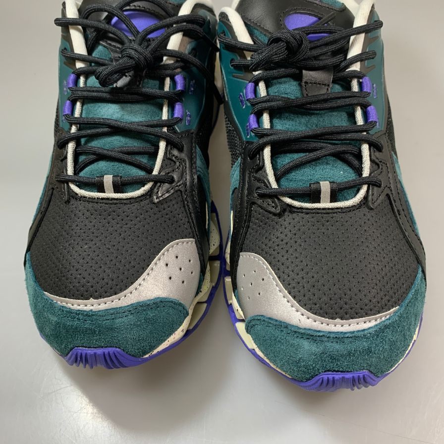 ミズノ×グラフペーパー スニーカー ウェイブプロフェシー B2 グリーン系 サイズ27cm Mizuno 約27.0cm【AFD15-2】
