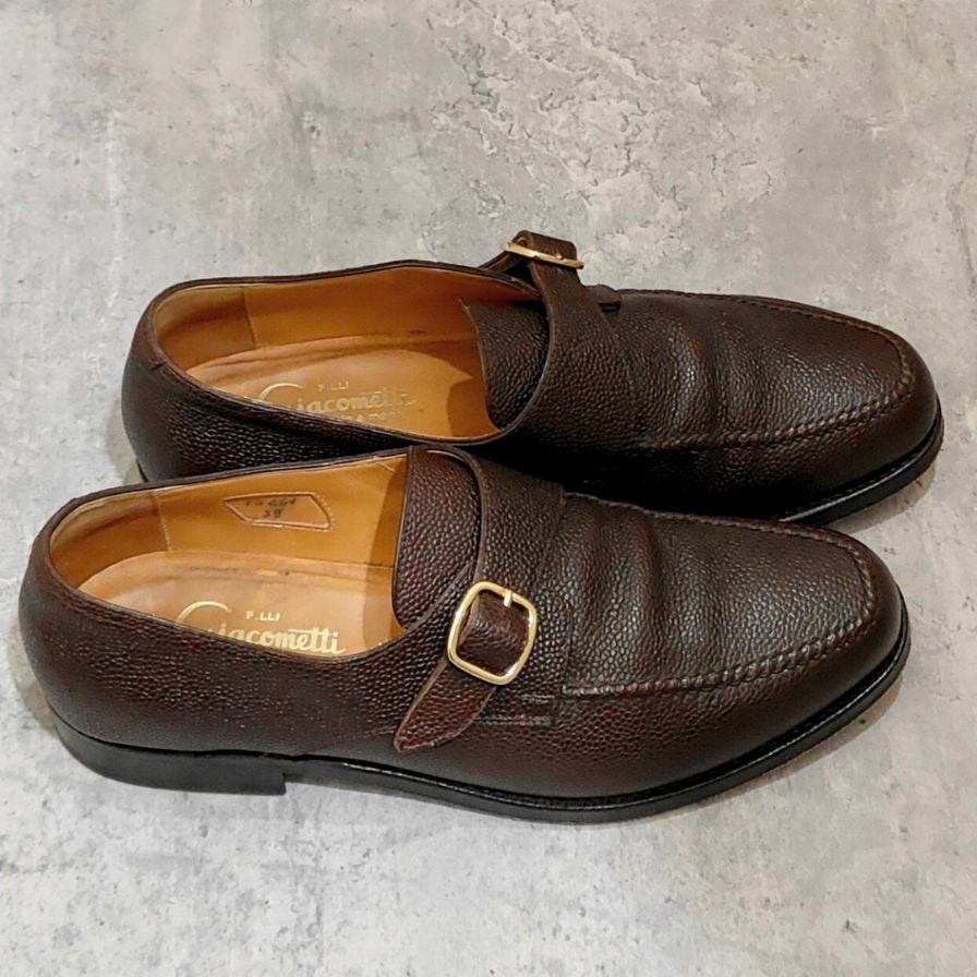 クロケット&ジョーンズ タッセルローファー ウェンドーバー スエード ブラウン メンズ サイズUK7E CROCKETT&JONES ローファー 約25.5cm【LA】【中古】