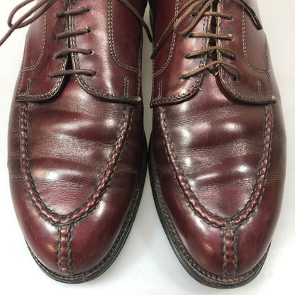 オールデン レザーシューズ 964 Vチップ カーフ ボルドー メンズ サイズUS8.5 ALDEN 約26.5cm【YB4】
